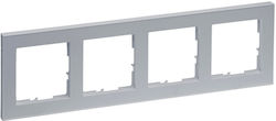 Seano 4-Gang Frame Titanium