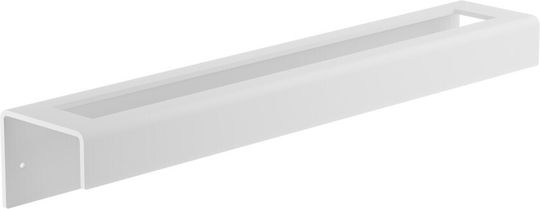 Verdi Single Wall-Mounted Bathroom Hook ​15x90cm Inox White
