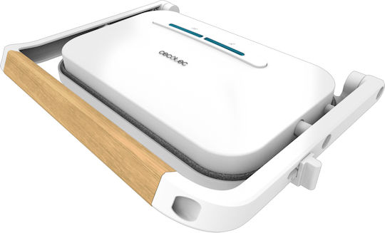 Cecotec Rock’ngrill Сандвич тостер за 2 Сандвичи 1300W Бял