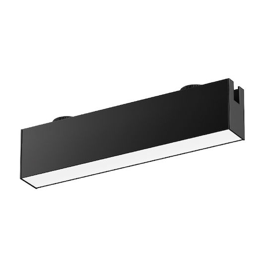 Inlight LED Γραμμικό Φωτιστικό Οροφής 12W Θερμό Λευκό Μ3.4xΒ6.5xΥ6.5εκ.