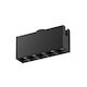 Inlight LED Γραμμικό Φωτιστικό Οροφής 10W Θερμό Λευκό Μ3.4xΒ6.5xΥ6.5εκ.