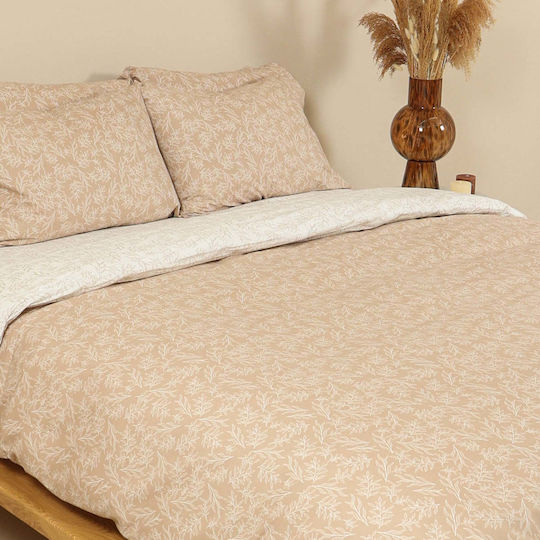 White Fabric Set Cearșafuri Single 165x270cm. Sierra Roz 3buc