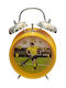 Tabletop Clock with Indicators Yellow 793962