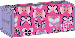 Must Team Pencil Case Silicone Barrel Pink Butt...