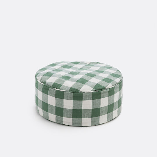 La Redoute Interieurs Pernă De Podea Din 100% Bumbac Verde 50 Cm
