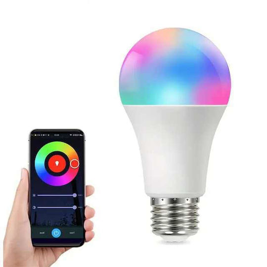 Smart Smart Λάμπα LED 10W για Ντουί E27 και Σχήμα A60 RGB 900lm