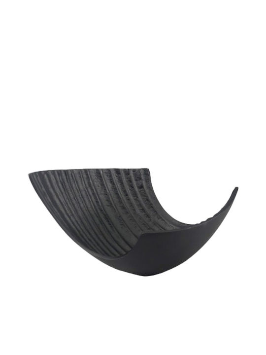 Galifas Decorative Bowl Black 17x15x9cm