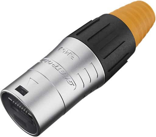 Seetronic Se8mc02 Male RJ45 Plug IP65 Chassis Power Output Plug Powercon Terminal Screw 20amp