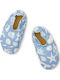 Sea Life Ocean Blue Children's Beach Shoes Light Blue