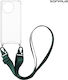 Silicone Case Strap Sonique Armor Clear Xiaomi ...