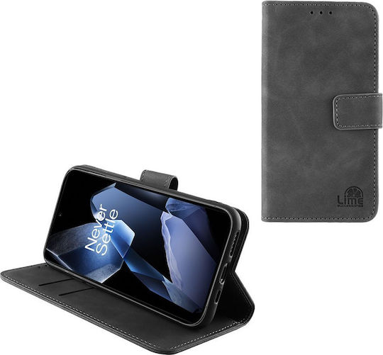 Lime Book Synthetic Leather / Silicone Gray (OnePlus 13)