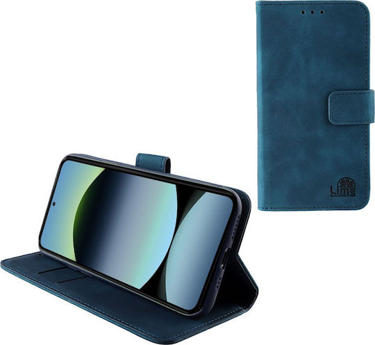 Lime Essential Magnet Book Δερματίνης / Σιλικόνης Μπλε (Redmi Note 14 4G)