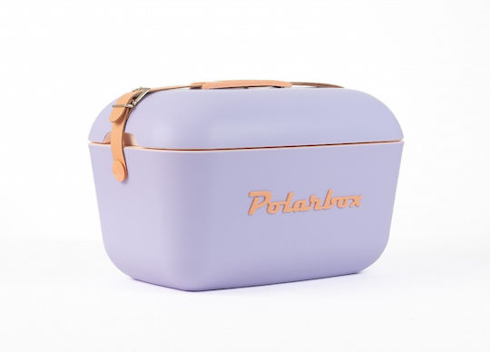 Polarbox Classic & Pop Style Φορητό Ψυγείο 12lt Purple-Orange
