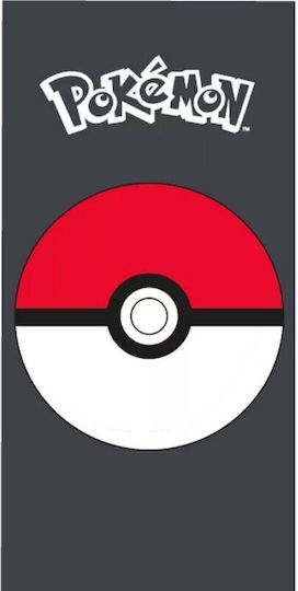 Πετσέτα Θαλάσσης Παιδική Carbotex Pokémon Pokeball 70*140cm 100% Cotton 2408003pok