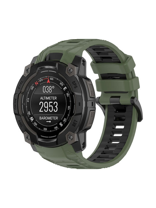 Techsuit Λουράκι Πράσινο (Garmin Instinct 3 (50mm))