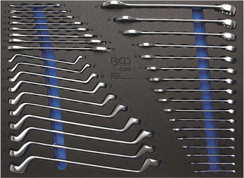 BGS Technic Комплект 35 Двойни Полигон Ключове Извити
