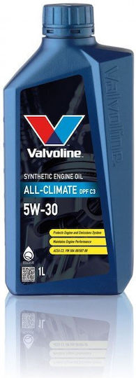 Valvoline All Climate DPF Λάδι Αυτοκινήτου 5W-30 1lt
