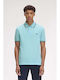 Polo Herrenbluse Kurzarm Hellblaue