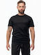 T-shirt Μαύρο