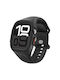 Spigen Liquid Air Pro Matte Silikonhülle in Schwarz Farbe für Apple Watch 10 46 mm