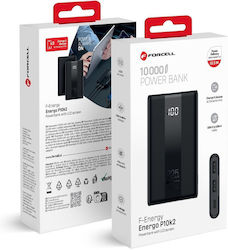 Forcell F-Energy P10k2 10000mAh 22.5W Μαύρο