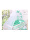 Bobono Mosquito Net Crib Tulle White 470x160cm