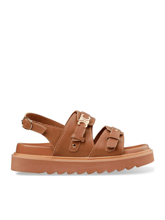 Envie Shoes Flache Sandalen für Damen Flatforms...