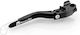Paraxite Brake Lever Moto Street Adjustable Folding Aluminum Ducati Black Color End Socket Paraxite 1 Pc L.pbl016n