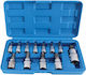 Techman Căpăcei Torx cu Patrat de Prindere 1/2" Set 13buc