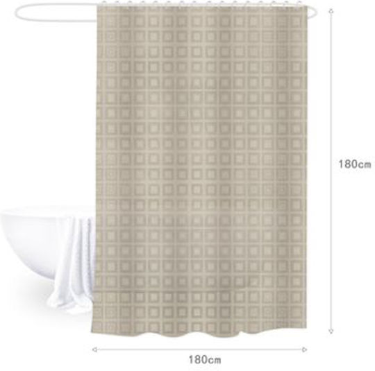 Galifas Perdea de Baie 180x180cm Bej