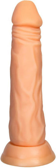 Dildo realist Cu ventuză Roz 17.5cm