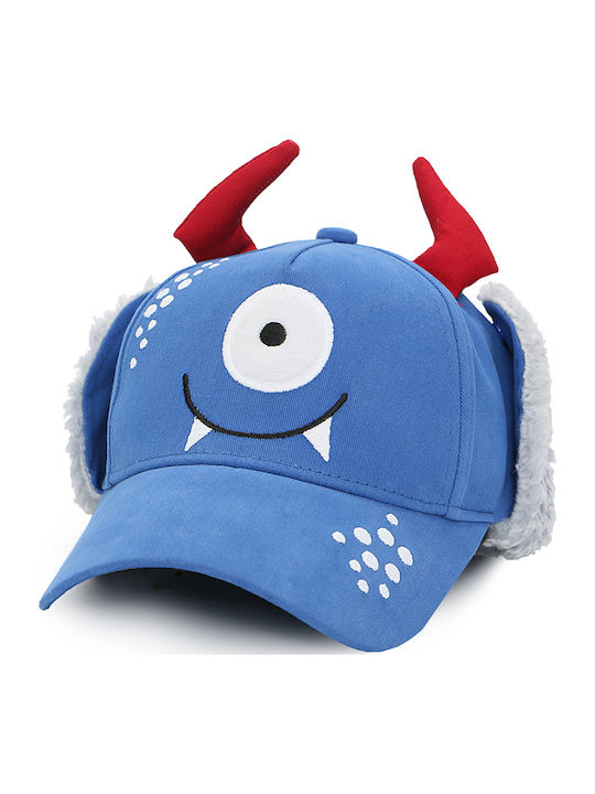 Flapjackkids Kids' Hat Jockey Fabric Blue