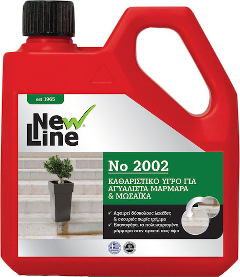 New Line 2002 Καθαριστικό Εξειδικευμένων Εφαρμογών Κατάλληλο για Μάρμαρα 1lt 9121