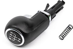 Buton schimbător viteze Gear pentru Opel Corsa / Adam Negru Buton schimbător viteze Gear pentru Opel Corsa / Adam Negru