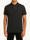 Polo Bluse Schwarz