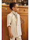 Kids' Blazer Ecru