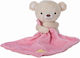 FreeOn Baby Comforter My First Snuggle Friend Pink