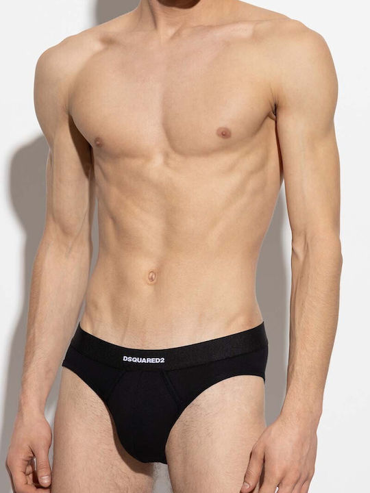 Dsquared2 Σλιπ 2Pack Black/white