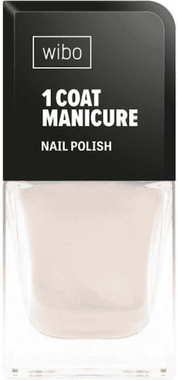 Wibo 1 Coat Manicure Sheer Beige Nail Polish 23 8.5ml
