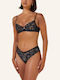 Sophia Bra without Padding Underwire Black