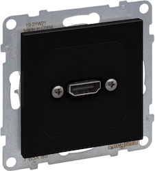 Legrand Seano Πρίζα Κεραίας σε Μαύρο χρώμα 765388