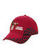 Rondinei "Very Tired" Adult Cap Ultimate Red Black Racing Scratch 100% Cotton Drill Adult Unisex One Size