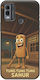 Brainrot Tung Tung Tung Sahur Nokia C22 Schwarzes TPU Schwarzes Silikon