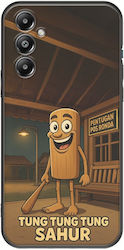 Brainrot Tung Tung Tung Sahur Samsung Galaxy M35 5G Черен TPU Черен Силикон Brainrot Tung Tung Tung Sahur Samsung Galaxy M35 5G Черен TPU Черен Силикон