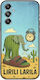 Brainrot Lirili Larila Samsung Galaxy M35 5G Black TPU Black Silicone