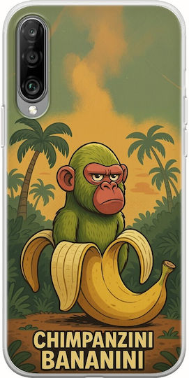 Brainrot Chimpanzini Bananini Xiaomi Mi A3 Flexible TPU Transparent Silicone