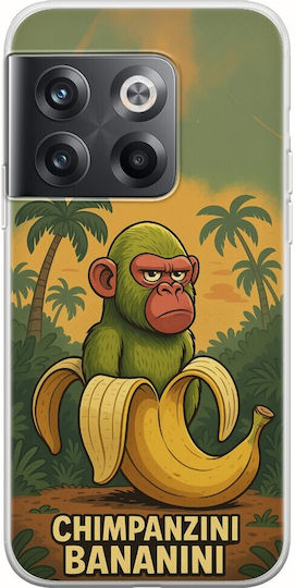 Brainrot Chimpanzini Bananini Oneplus 10t 5g Гъвкав TPU Прозрачен Силикон
