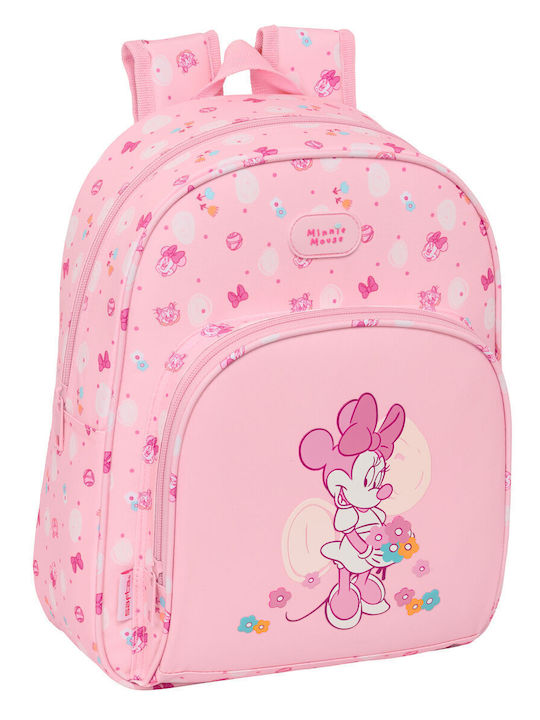 Детска Чанта Minnie Mouse Бебешко Розова 28 Х 34 Х 10 См