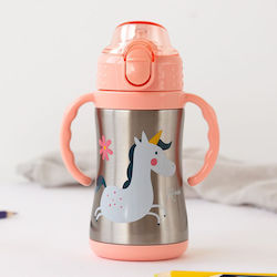Kiokids Mein Kleines Einhorn Thermos Kinder Trinkflaschen 280ml Rosa Kiokids Mein Kleines Einhorn Thermos Kinder Trinkflaschen 280ml Rosa