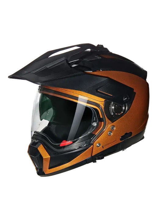 Nolan N70-2 X Classico Nobile 318 Ocra/Nero Мот...